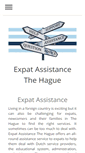 Mobile Screenshot of expat-assistance.nl